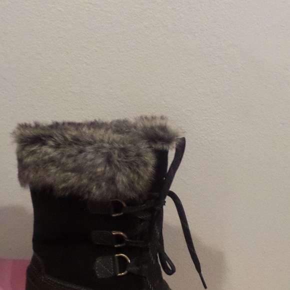 NEW KHOMBU SLOPE WINTER BOOTS BLACK ALL TERRAIN SIZE 10 WATERPROOF NIB - Picture 3 of 8